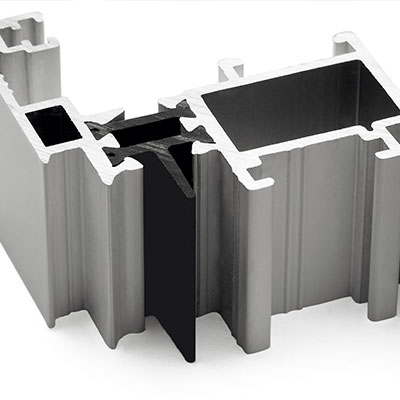 Custom Fabricated Aluminum Thermal Barrier Extrusion